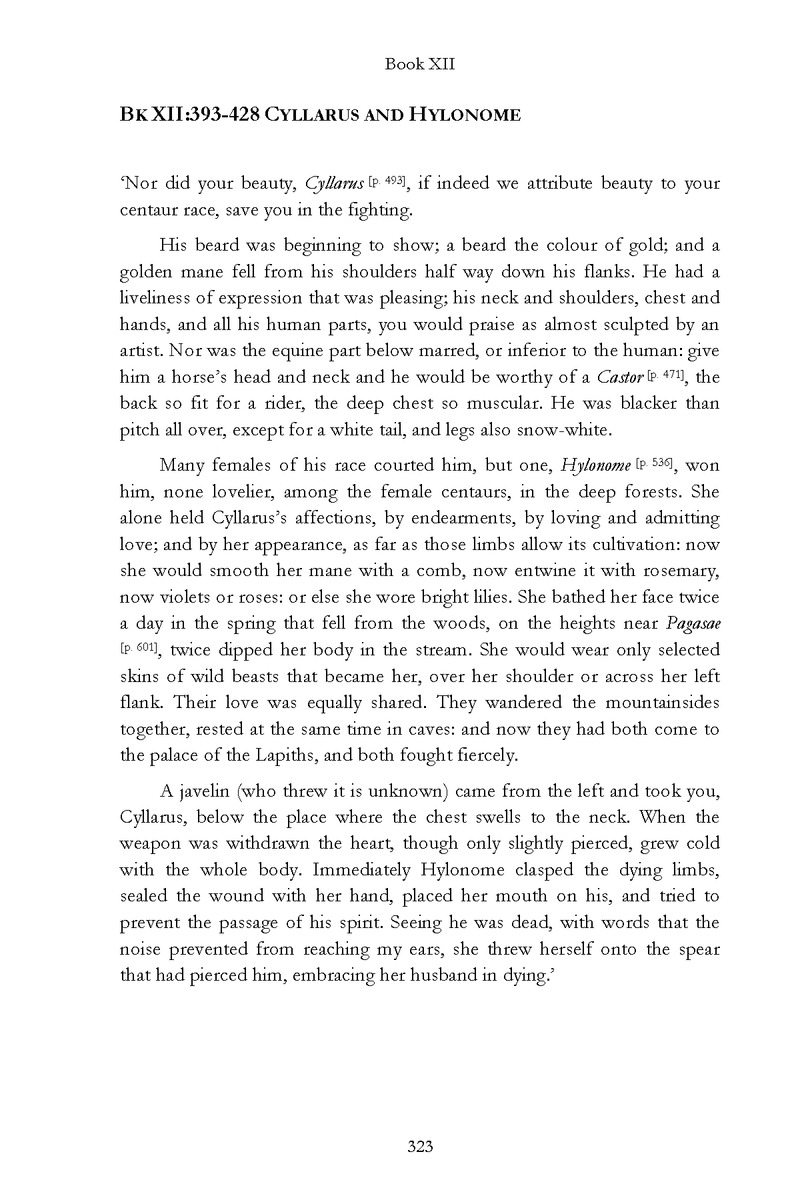 Ovid: The Metamorphoses - Page 323